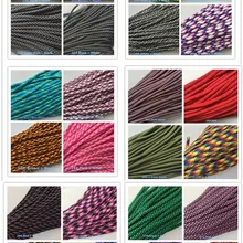 Парашютные нити Paracord 550, 7 нитей 100 FT, 147 цветов, новинка