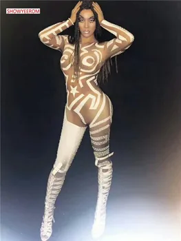 

women's party fashion model nude sexy tights and leotard dancers play the night club stage costumes