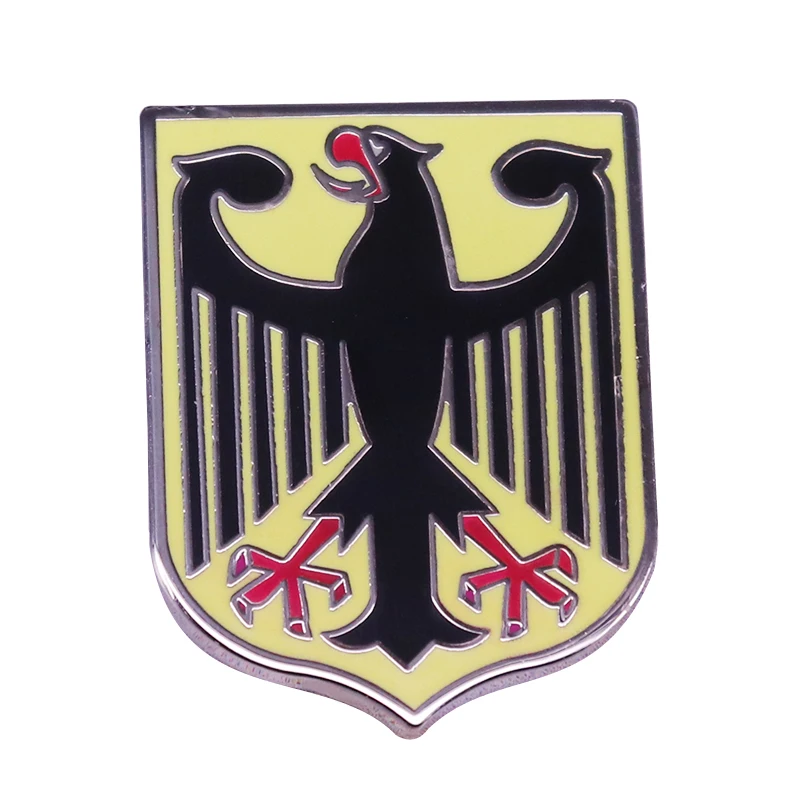 Немецкая Национальная эмблема значок Империя щит с орлом pin Deutschland