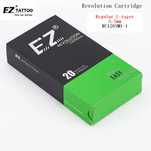 EZ революция картридж игл для татуажа#12 конуса 5,5 мм Magnum(M1) для татуировки машины безопасности мембрана внутри 20 шт./кор