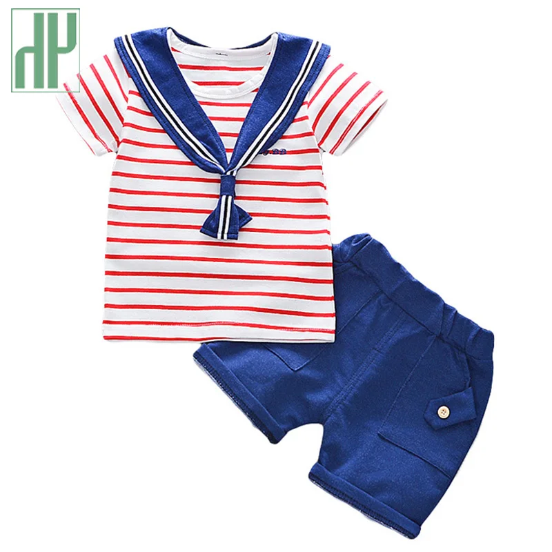 

Baby Girl Boys Children's Clothing Casual Kid Print Striped T Shirt Pants Boutique Outfits Toddler Summer Clothing Sets