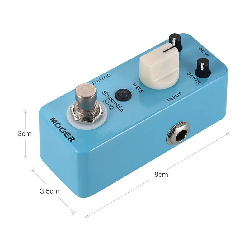 MOOER MCH1 Ансамбль Король аналоговый Хор гитары педаль эффектов металлический