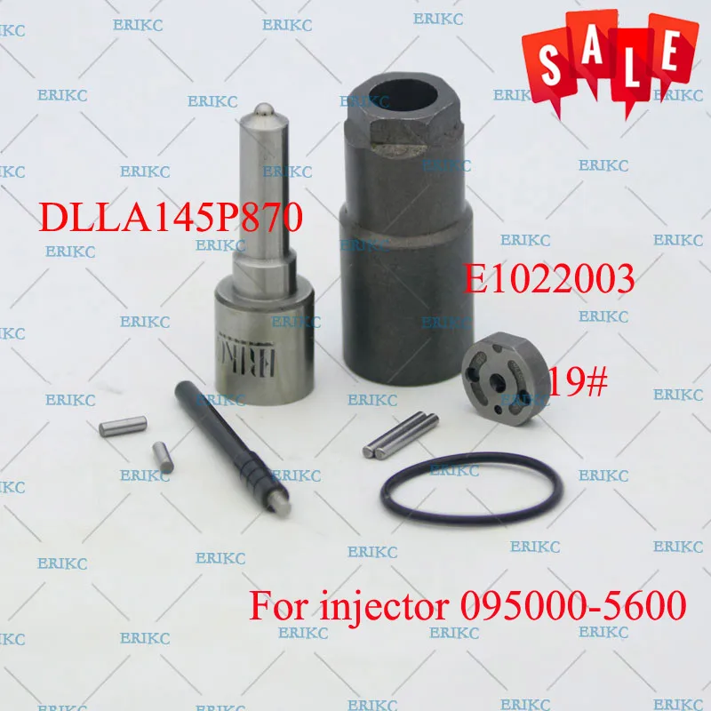 ERIKC 095000-5600 комплекты для ремонта инжектора сопло DLLA145P870 пластина клапана штифт