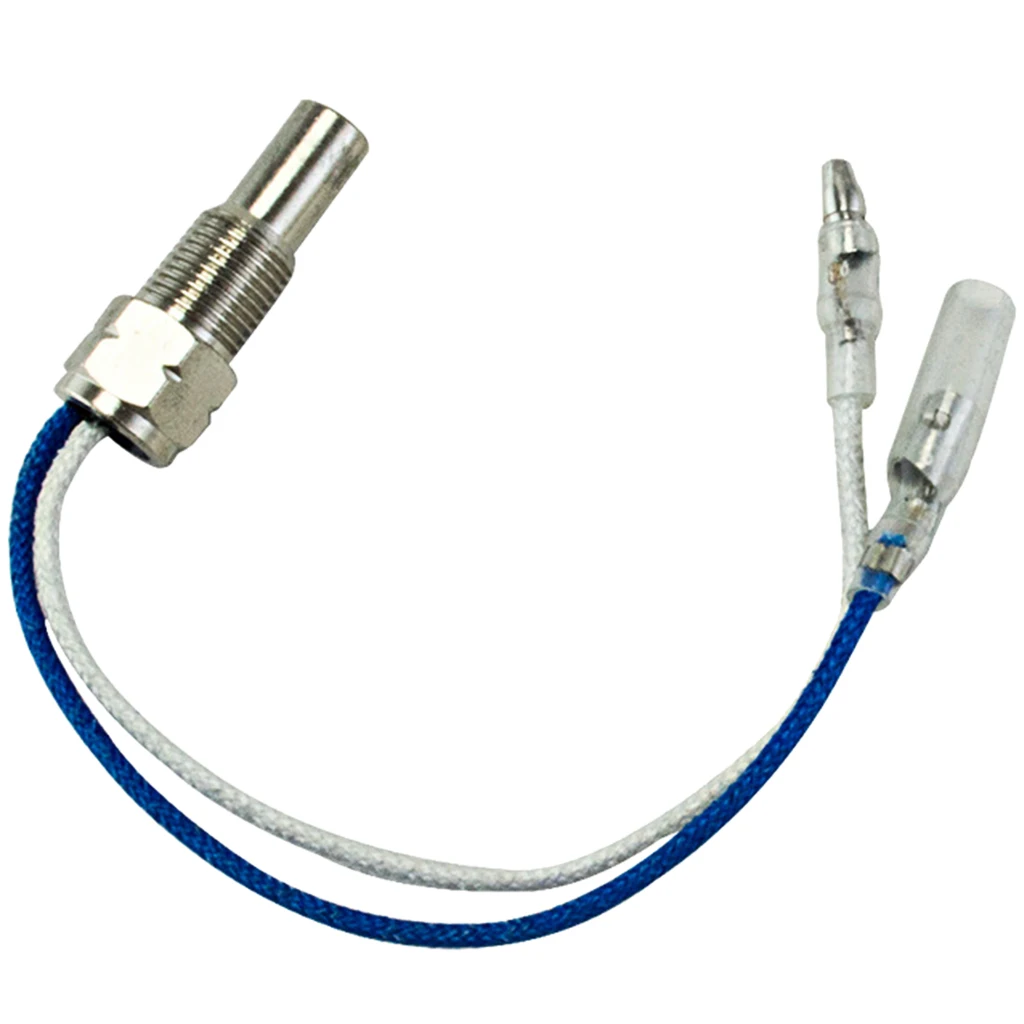 2 Pcs Car 1/8 NPT Oil Water Temperature Temp Gauge Corrosion Resistance  2 Wire Sensor Auto Replacement Parts
