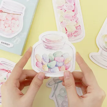 

30pcs send you a jar with sweet card multi-use as Scrapbooking party invitation DIY Decoration gift card message card postcard