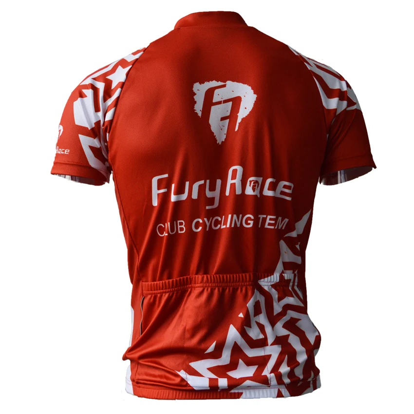 Fury Race профессиональная команда Велоспорт Джерси Ropa Ciclismo мотобайк, велосипед, велотренажер Костюмы летняя одежда для велоспорта рубашка Ropa Ciclismo красный
