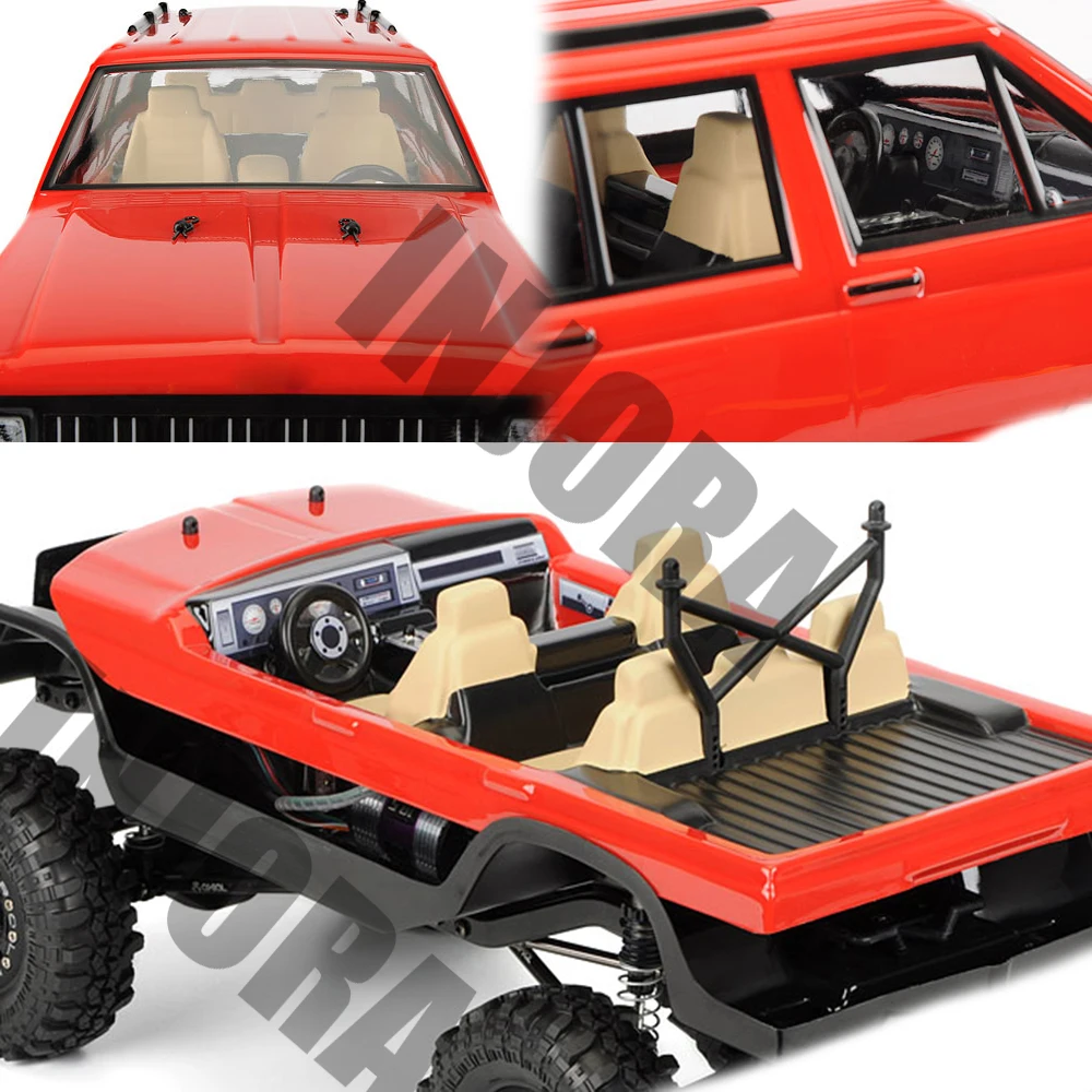 INJORA RC украшение интерьера автомобиля для 1/10 осевой SCX10 II 90046 90047 Traxxas TRX4 корпус автомобиля