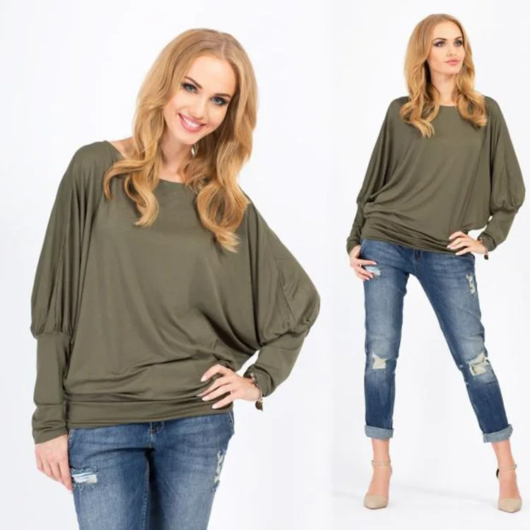 Billige Frauen Blusen 2019 Mode Marke Qualität Baumwolle Bluse Fledermaus Ärmel Lose Shirt Frauen Ungefüttert Obergewand Blusas Tops Plus Größe