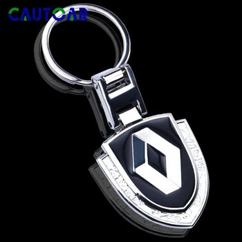 

Fashion Car Keychain Metal Key Holder Logo Accessories For Renault Megane 2 3 Duster Logan Clio Laguna 2 Captur Car Styling
