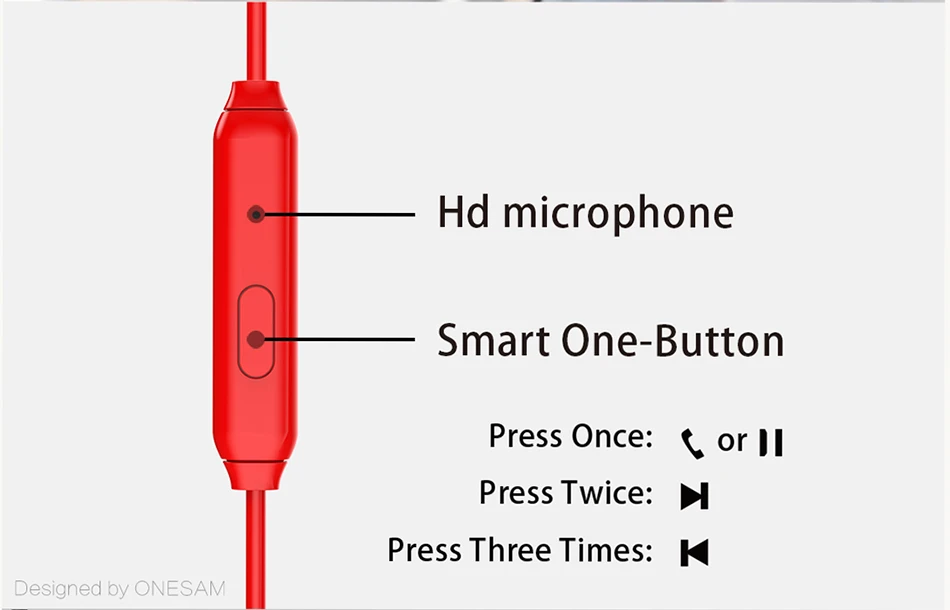 -OS-E06  ONESAM Earphone - 2