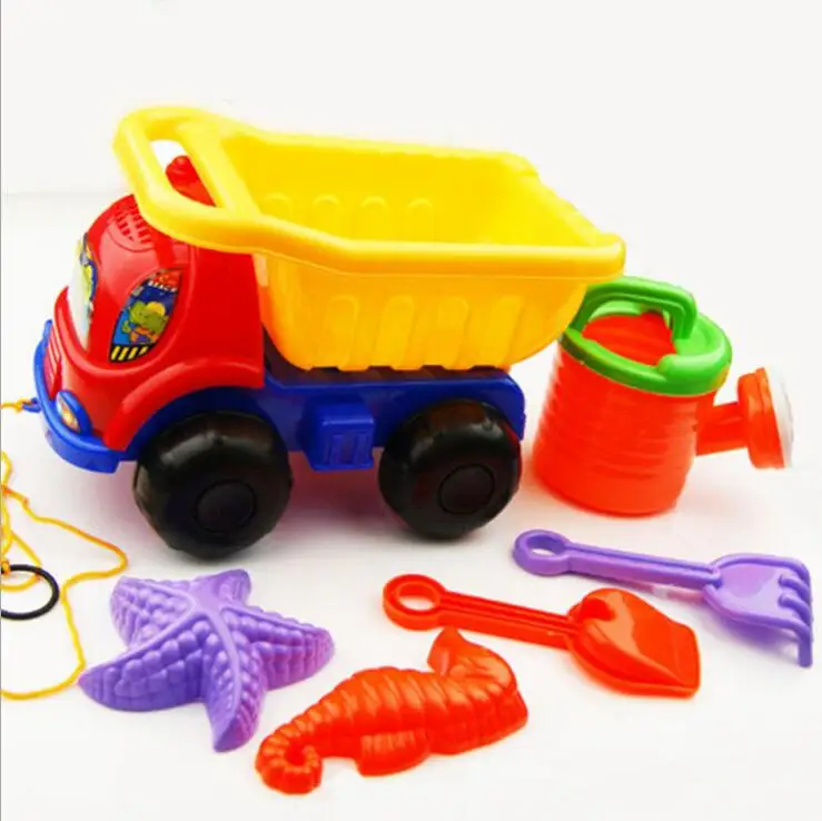5 pcs/set summer Cute Kids beach plastic toys children toy set dune