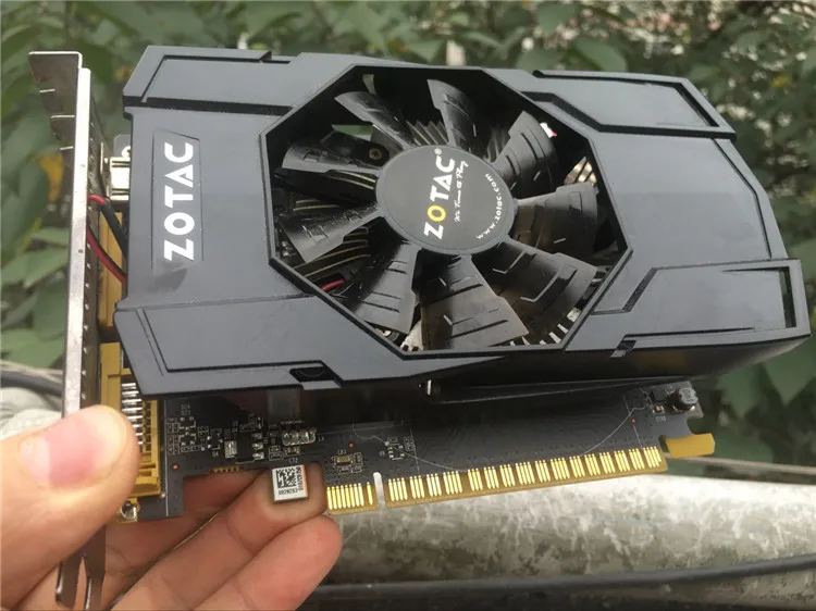 Оригинальная видеокарта ZOTAC GeForce GTX750-1GD5 Raytheon/интернет кафе PA 128Bit GDDR5 видеокарты для nVIDIA карта GTX750 1G