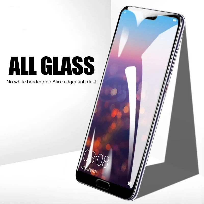 Защитный экран RONICAN 3D на Huawei Полноэкранный протектор из закаленного стекла для P20