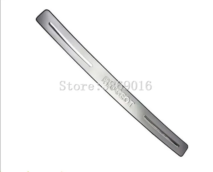 

Stainless Steel Rear Bumper Protector Sill Trunk Guard Cover Trim For Peugeot 307 Hatchback Car Accessories