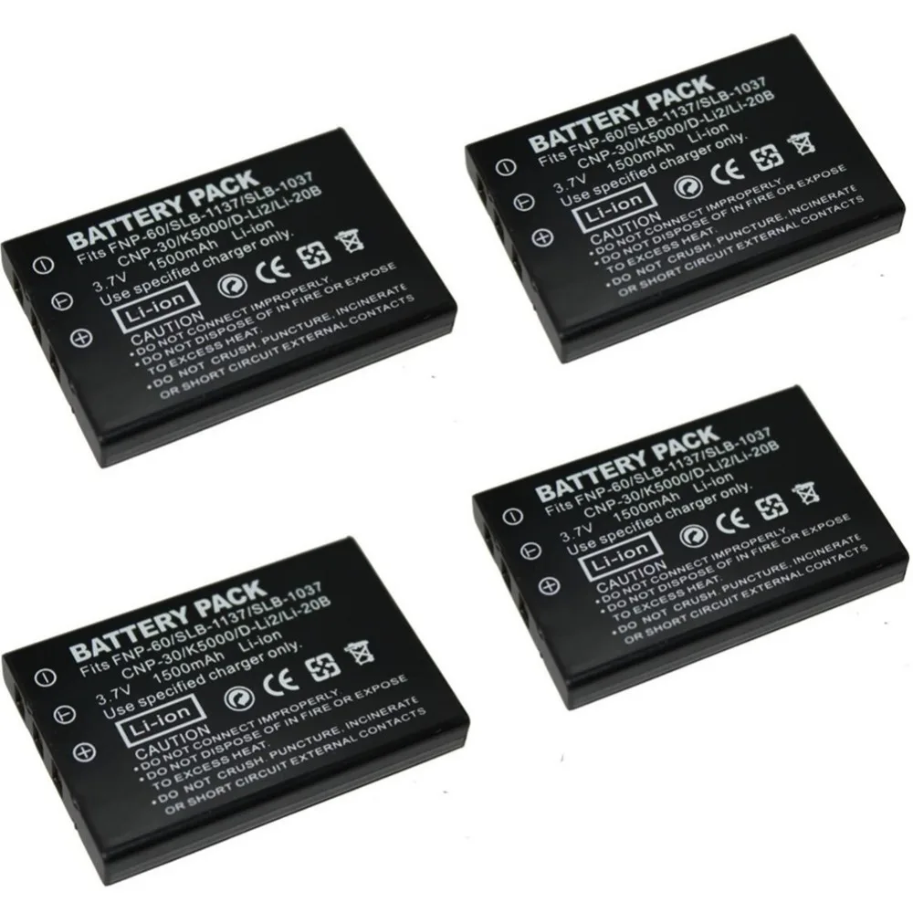 FNP-60 SLB-1137  SLB-1037 CNP-30 K5000 D-LI2 LI-20B-4