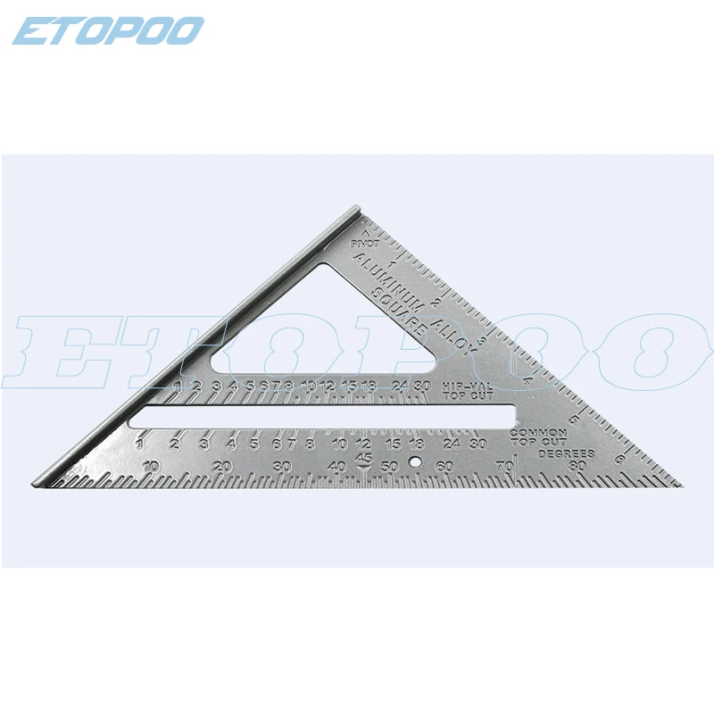 1Pcs-7-180mm-45-Degrees-Aluminum-Alloy-Square-Angle-Triangle-Ruler-Measuring-Tool-Woodworking-Tools (1)