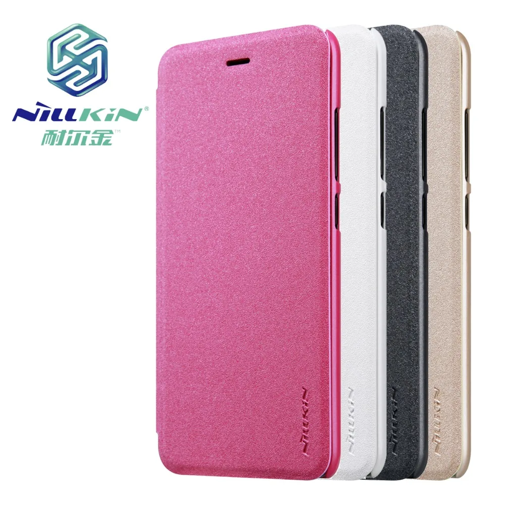 Nillkin Флип Чехол Для Сяо Mi 6 sparkle Smart View Мода Кожаный Дело Капа Coque capinha Fundas M6 |