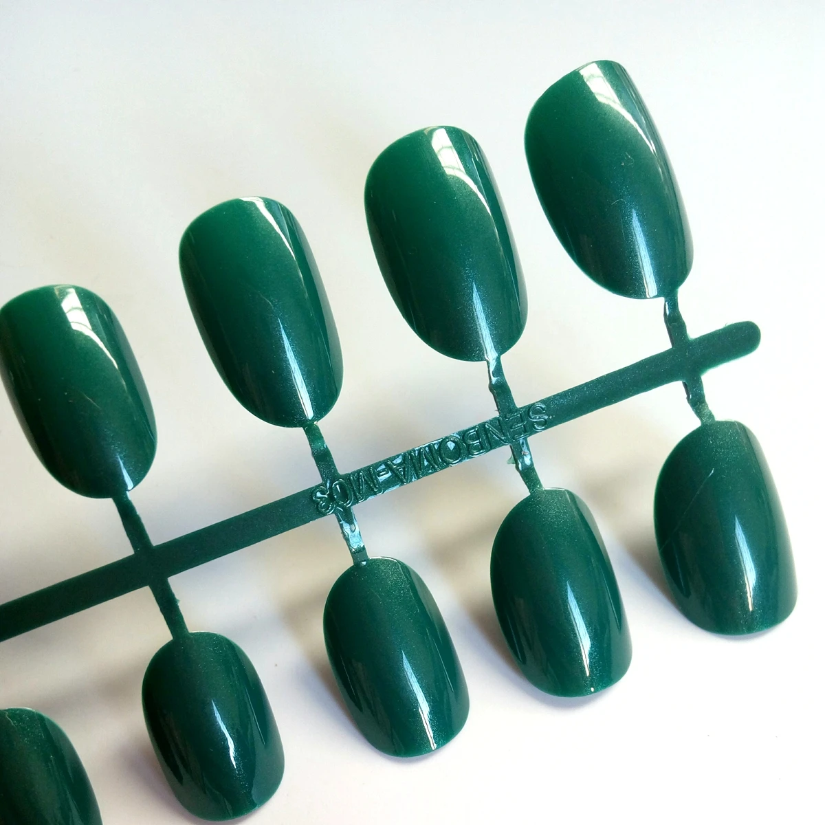 

26 Colors Fake Nails Dark Green Wine Red False Nails Press On Nail DIY Manicure Tools Lady Must 520Q