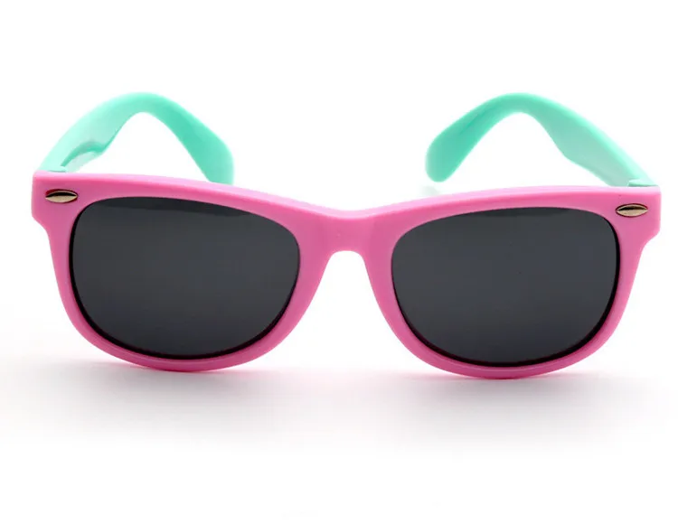 UCOOL Brand Nail Silicone Safety Software Polarized Flexible Kids Sunglasses Child Safety Coating Sun Glasses UV400 Cats Eyewear Shades Infant oculos de sol (3)