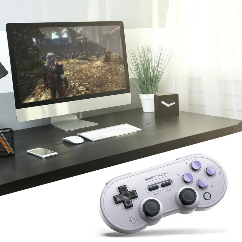 8bitdo SN30 Pro G Classic Беспроводной геймпад для Nintendo Switch, ПК, Mac OS и Android