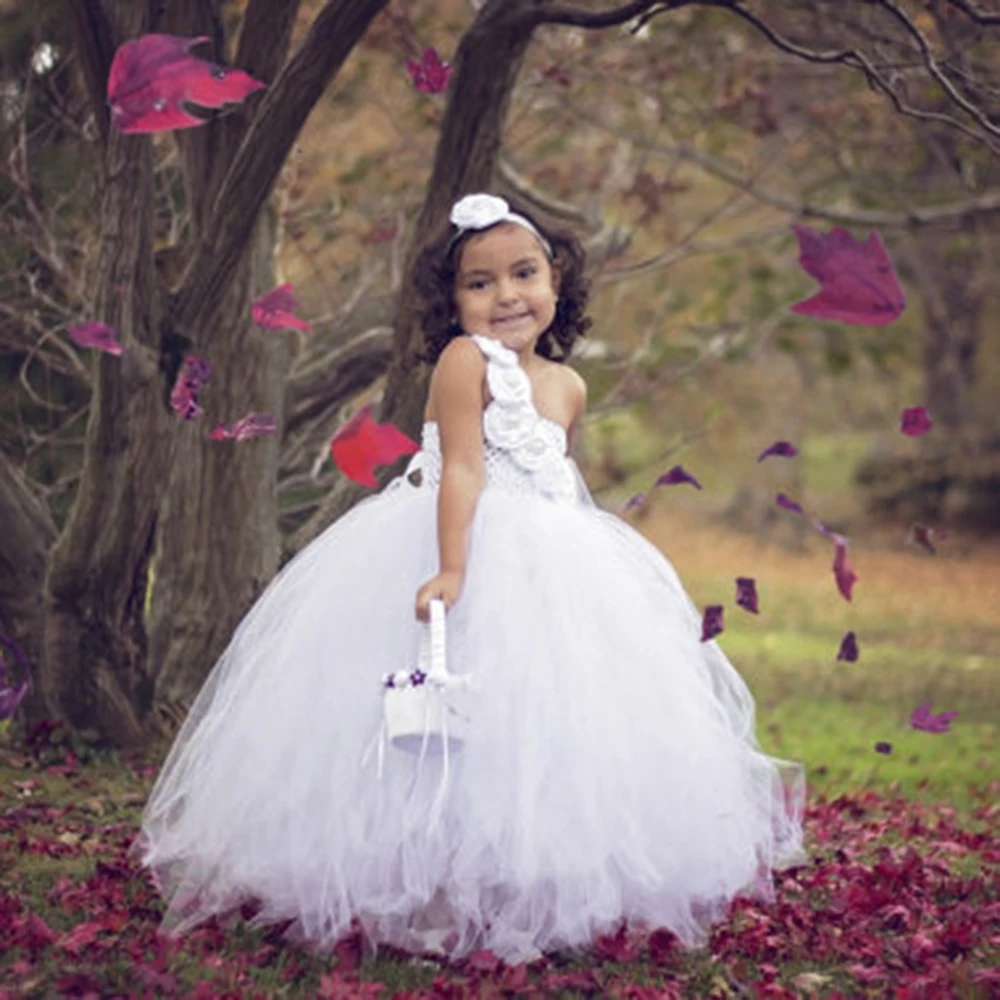 Flower Girl Tutu Dresses Dress Girls Wedding Photography Costume Baby Outfits