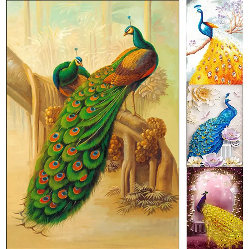 

Diamond Painted Full Diamond Phoenix Craft Vertical Sectio Painting By Numbers Look Like Colored Clouds So Beautiful