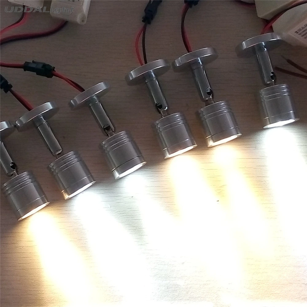1-3w led light for paintings under cabinet mini spotlight led ressessed in