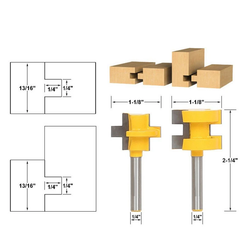 06 MPT Wood Router Bit Straight Mill Trimmer Cleaning Flush Trim Corner Round Cove Box Bits Tools Milling Cutter Woodworking Bit