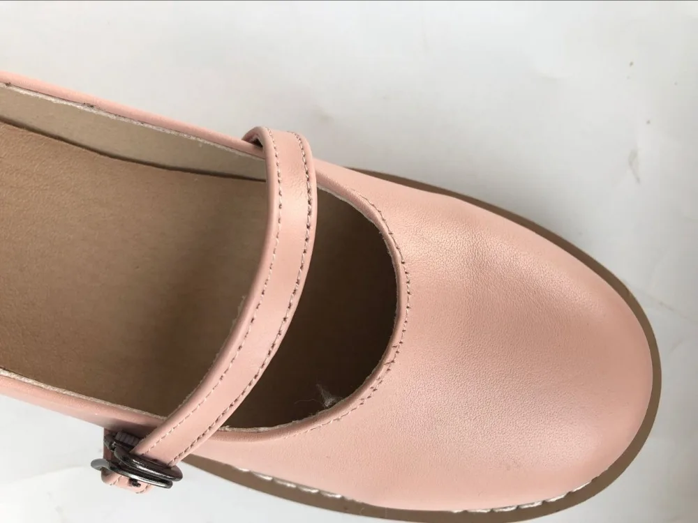 Careaymade-; сезон весна-осень; Новинка; тонкие туфли в японском ретро-стиле из натуральной кожи на плоской подошве; красивая женская обувь