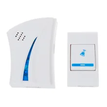 36 Мелодия музыки беспроводной дверной звонок 100 м беспроводной пульт дистанционного управления Водонепроницаемый беспроводной умный дверной звонок+ кнопка для домашнего офиса