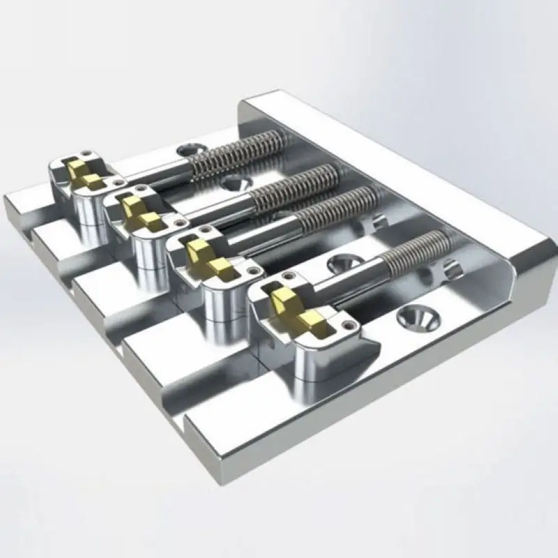 Hipshot KickAss Bass Bridge 4 строчная модернизация басов хрома|bass bridge|bridge bassbadass bridge |
