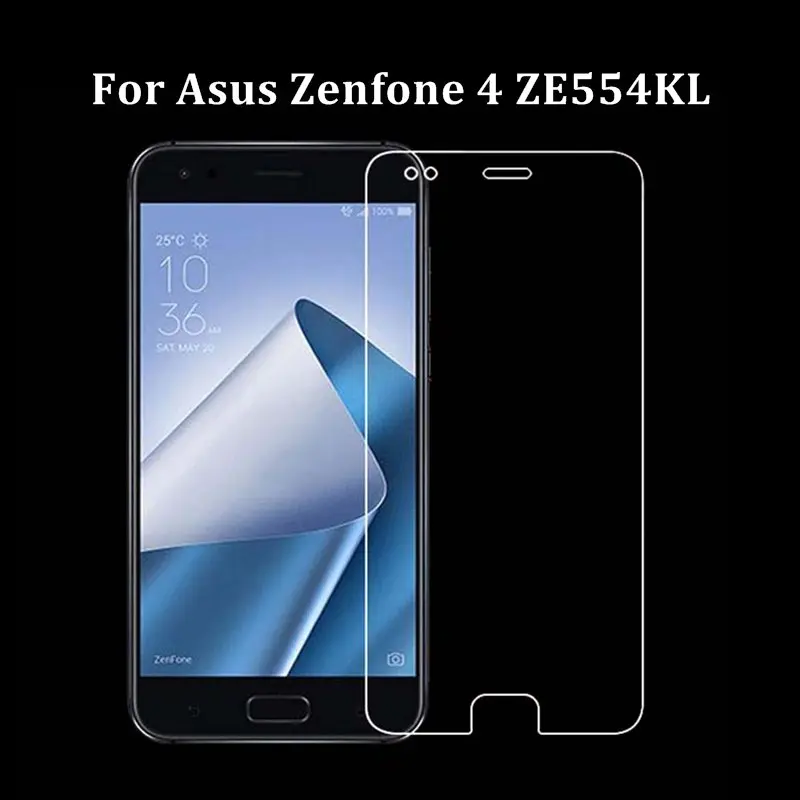 2 шт закаленное стекло для Asus Zenfone 4 ZE554KL защита экрана ультра-тонкая защитная пленка для Asus Zenfone 4 ZE554KL стекло