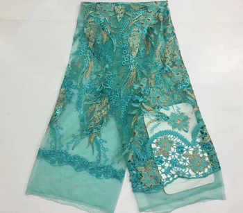 

African Lace Fabric Sequins Embroidered Nigerian Lace Fabric Bride High Quality French Lace Lace Fabrics Women's VS-D2331