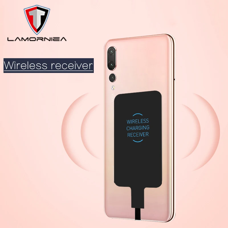 

QI Wireless Charger Receiver For iPhone X 6 6 S 7 8 Plus Samsung Receiver For Xiaomi Oneplus Huawei HTC LG Andriod Micro Type -C