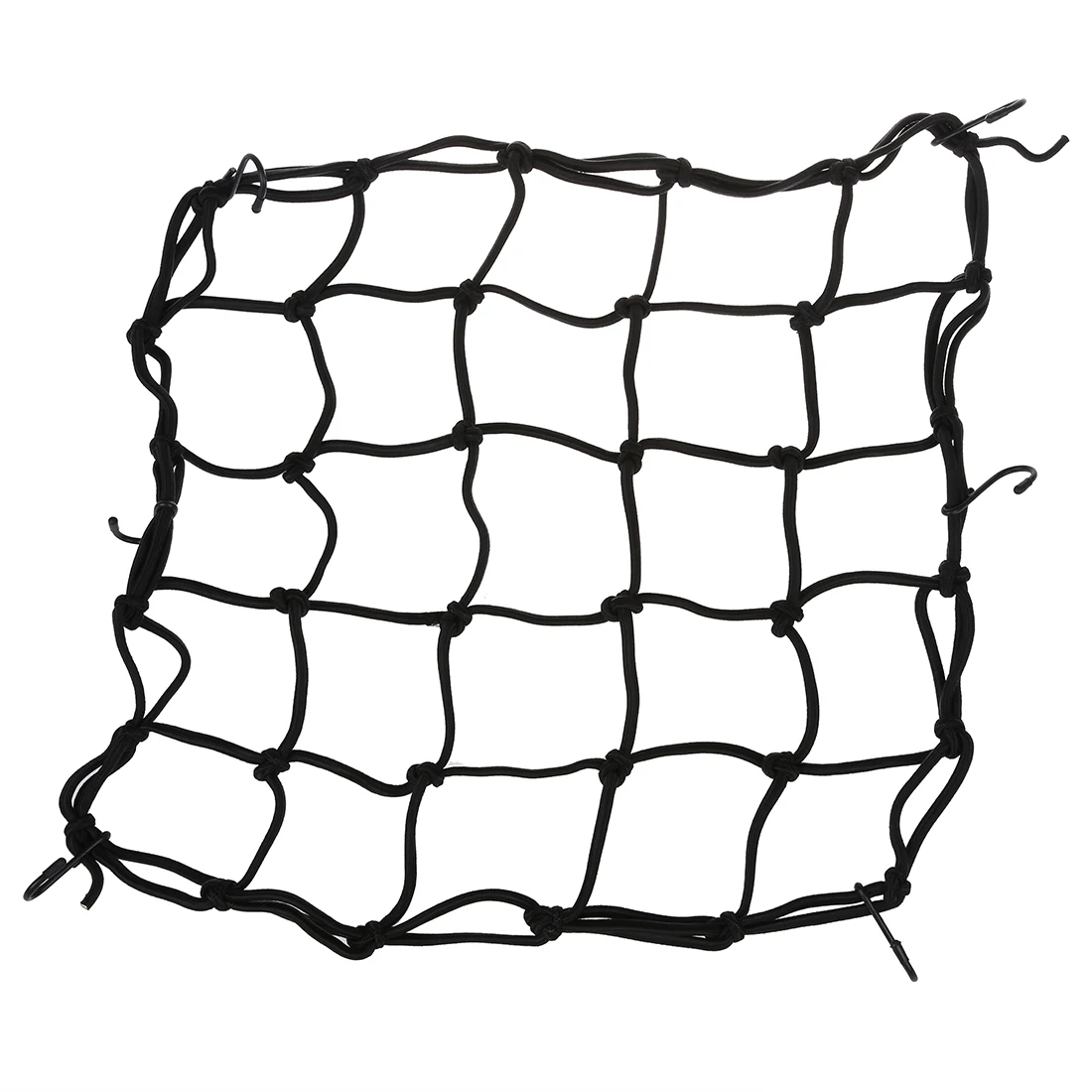 

New Cargo Net Stretch Bungee Cords Black Hooked Bungie Bungee-Cords Stretchie