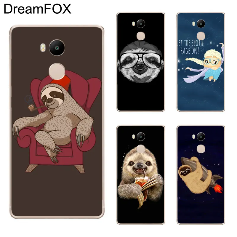 DREAMFOX K081 Evil Sloth Soft TPU Silicone Case Cover For Xiaomi Redmi Note 3 4 5 Plus 3S 4A 4X 5A Pro Global |