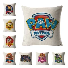 Paw patrol hug наволочка patrulha canina brinquedo диванная подушка hug наволочка paw patrol набор игрушек фигурки подарки на день рождения