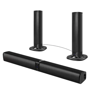 

Sound Bar, Bluetooth Separable Wired and Wireless Sound System for TV, PC, Tablet, Smart Phone, Home Theater 20W TV Speaker
