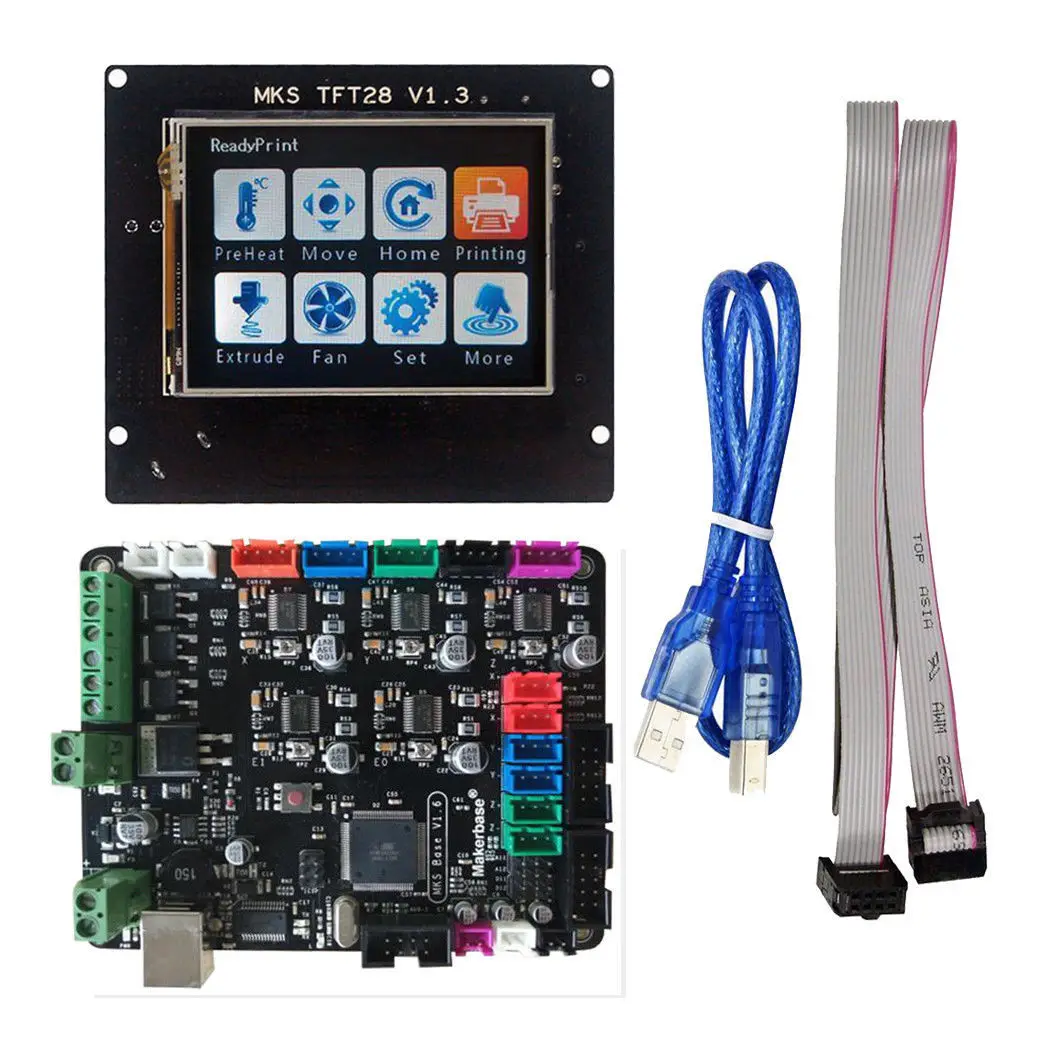 

3D Printer Kit 2.8" LCD Touch Screen Display + MKS Base V1.6 Controller Board