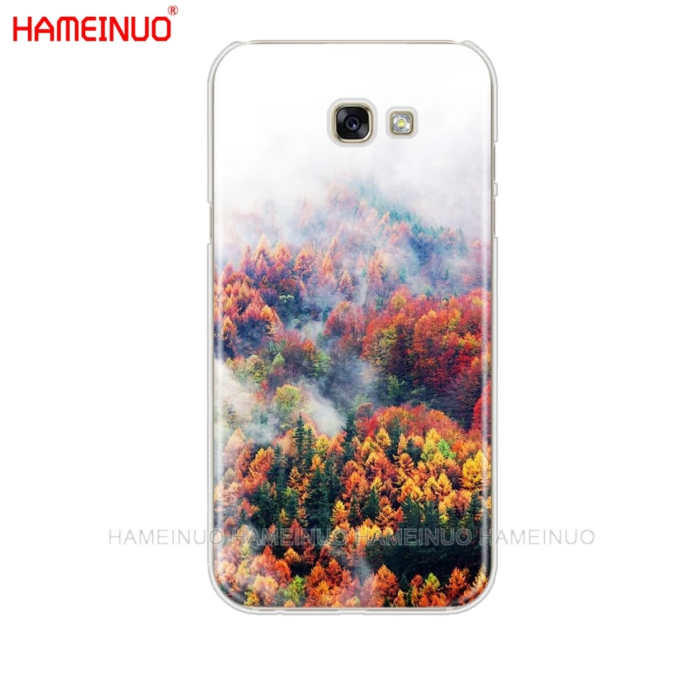 HAMEINUO горный лес облака Чехол для мобильного телефона для Samsung Galaxy A3 A310 A5 A510 A7 A8 A9 - Цвет: 41345