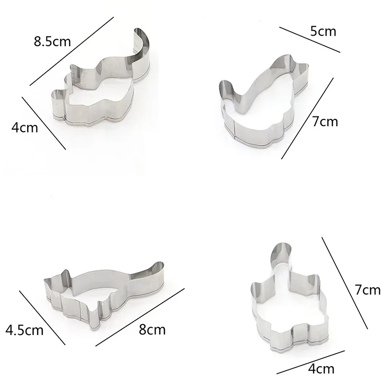 1 PCS 2019 New Arrival KECTTIO 4 Cute Cat Shapes Cookie Cutters Stainless Steel DIY Cake Tool Home Baking Supplies Hot Sale 1 PCS 2019 New Arrival KECTTIO 4 Cute Cat Shapes Cookie Cutters Stainless Steel DIY Cake Tool Home Baking Supplies Hot Sale