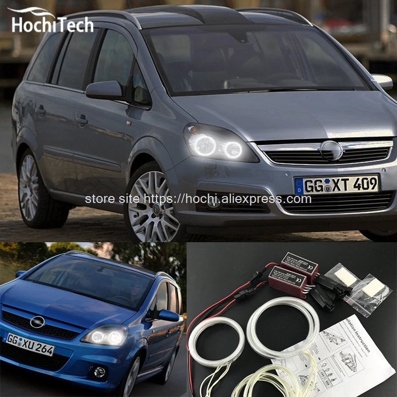 Комплект фар HochiTech Angel Eyes для Opel Zafira B 2005-2014 | Автомобили и мотоциклы