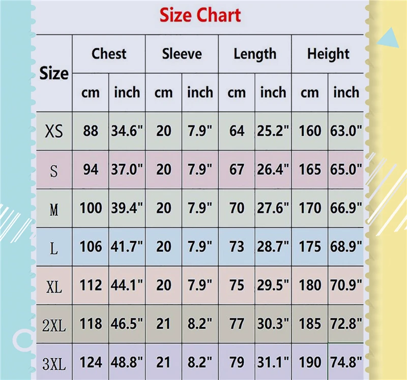 Shein Size Chart For Kids