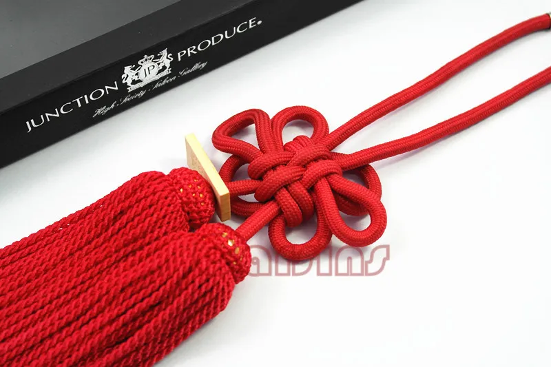 Один комплект JP соединительная планка производство авто SILVER KIN TSUNA ROPE & RED FUSA KIKU KNOTS