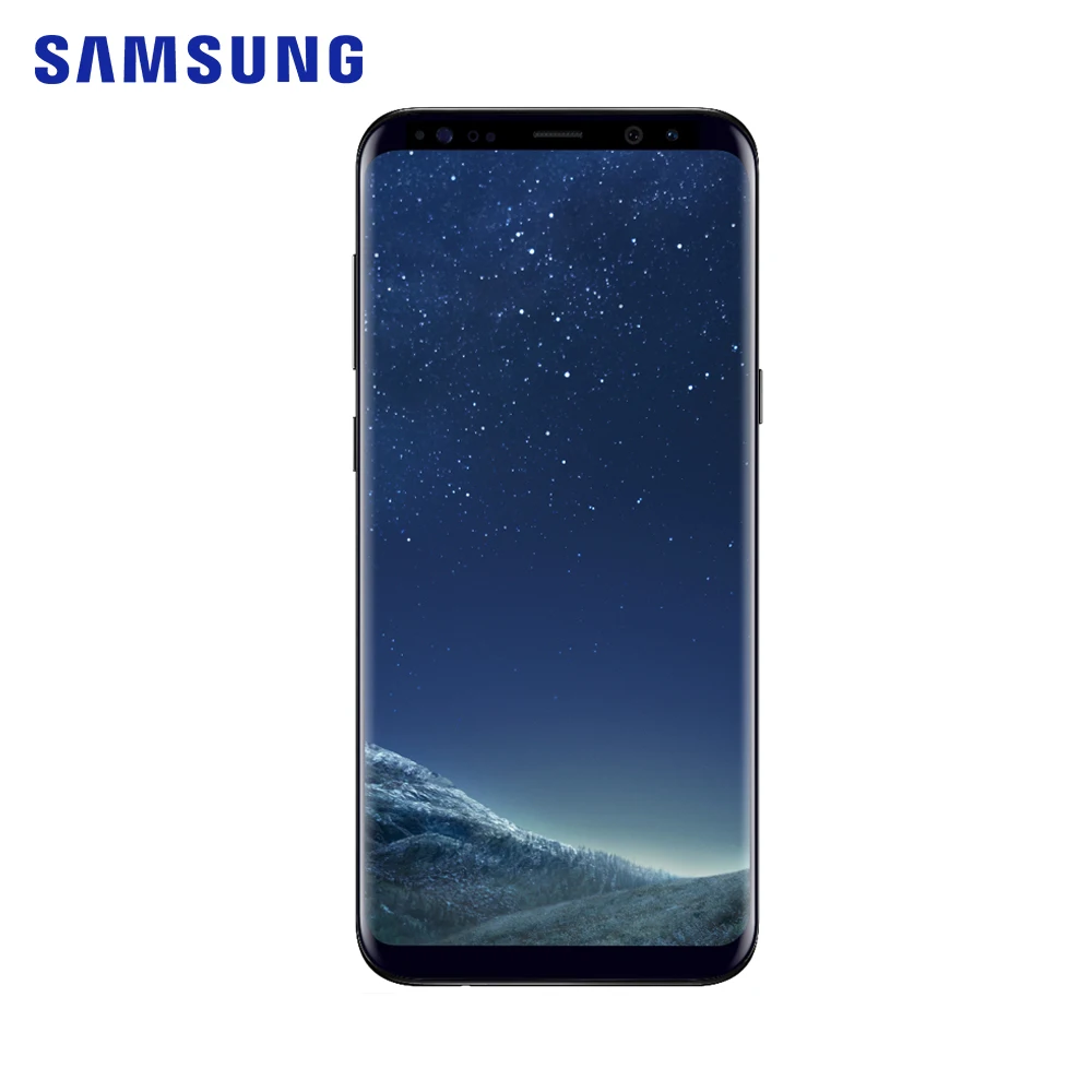 Samsung Galaxy S8 + SM-G955F 4 ГБ Оперативная память 64 ГБ Встроенная память 8-ядерный 6,2 дюймов 12 МП смартфон 1440x2960 пикселей Мобильный телефон Android 7,0