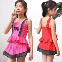 Дети девушки две части купальник Прекрасный Сердце купальные костюмы дети обогнул купальник бикини костюмы для девочек baju renang