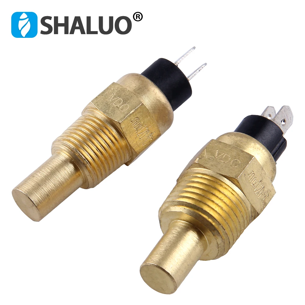 Universal Diesel Engine Water Temperature Sensor 14mm Screw Vdo 3//8 NPT NEW