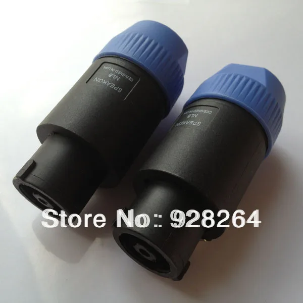 10Pcs/lot 8 Pole professional Speakon Connector NL8 Female Audio
