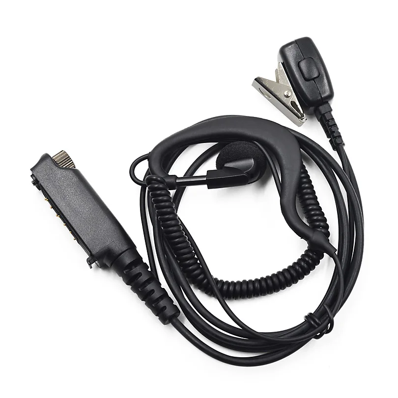 XQF 1 проводная гарнитура Earloop с микрофоном для Sepura Radio Walkie Talkie STP9000 | Запчасти и аксессуары для раций -32953878494