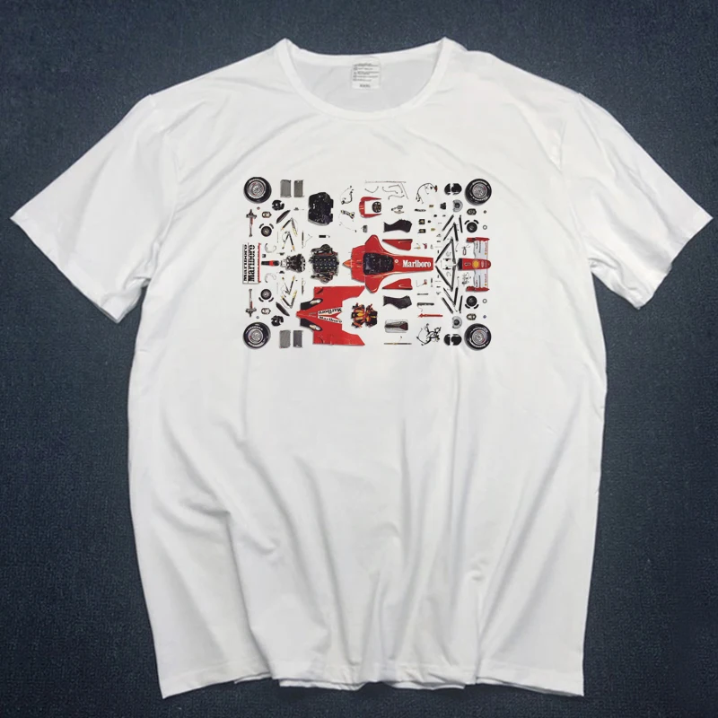 

Ayrton Senna Signature T Shirts Men Senna T Shirt men tops summer white t-shirt 2019 plus size s-xxxl tops tee stranger things